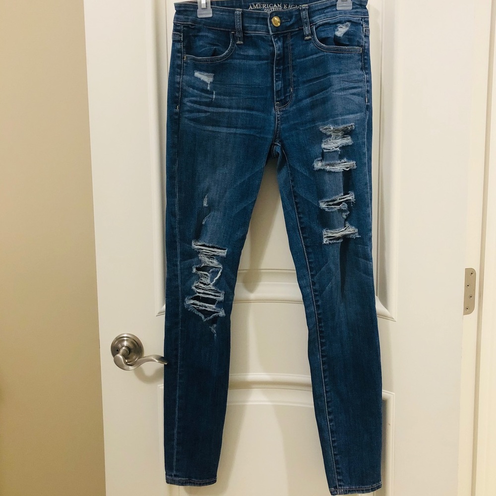 American Eagle High Waisted Skinny Jeans